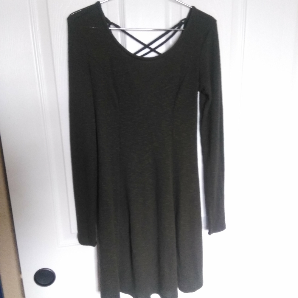 Xs forever 21 green dress